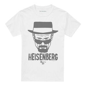 Breaking Bad Unisex Adult Heisenberg Drawing T-Shirt / White